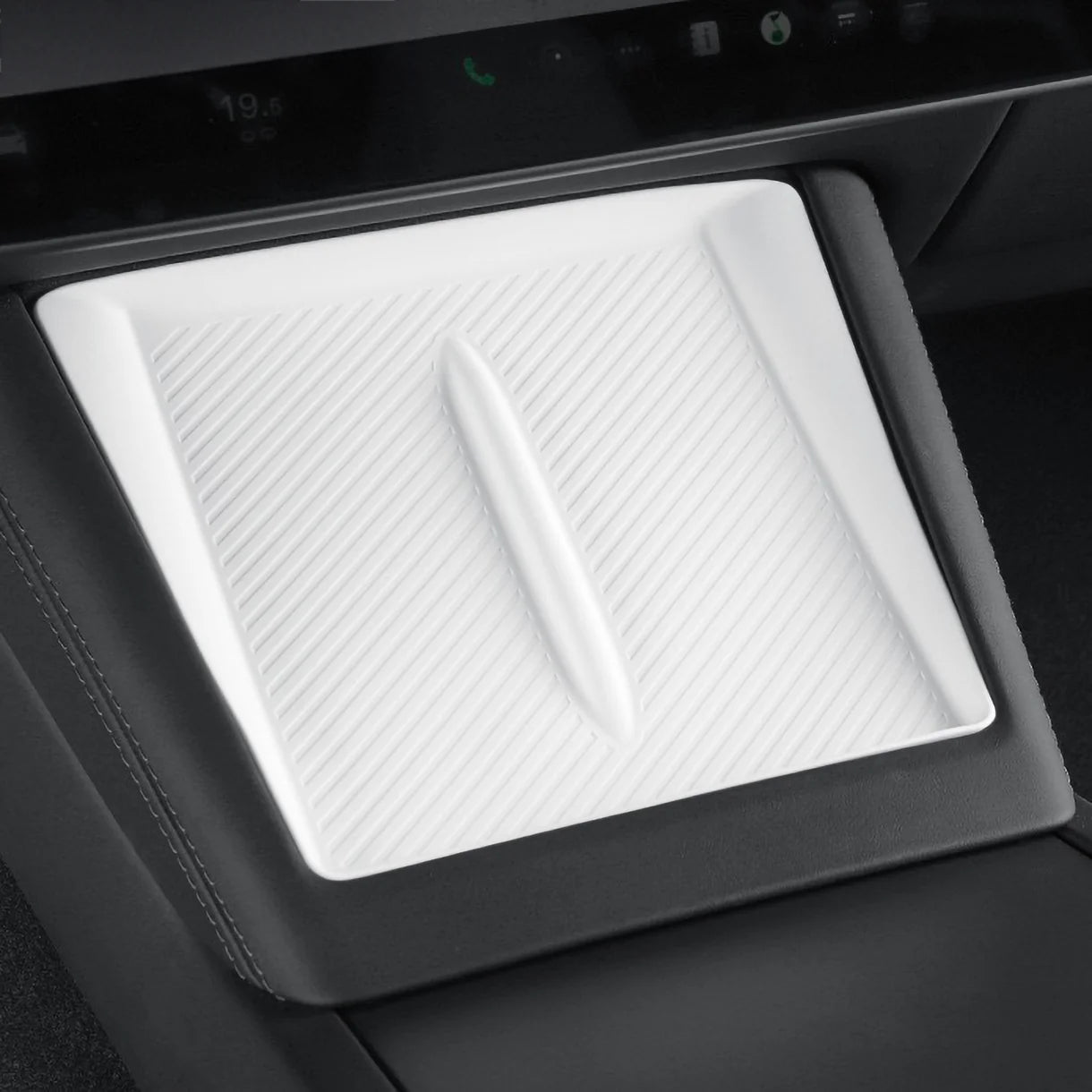 Silicone Anti-Slip Dock Liners for Tesla Model 3, Model Y & 2025+ New Model Y – Protects Charging Pad & Phone