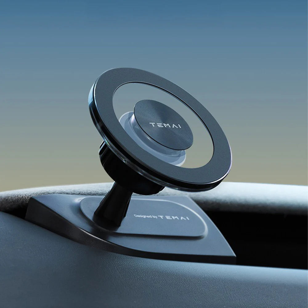 Tesla A-Pillar Magnetic Phone Mount – Custom Fit for Model 3 Highland (2024+) & Model Y Juniper (2025+), Left & Right-Hand Drive